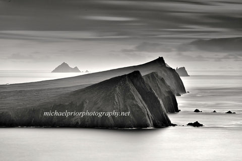 The three sisters b+w