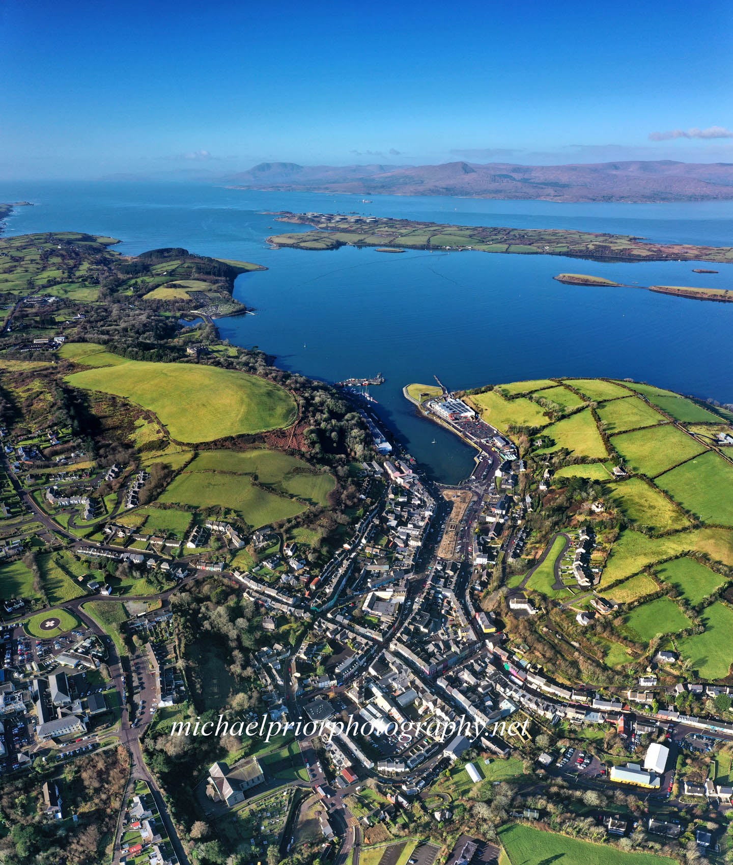 Bantry from the air