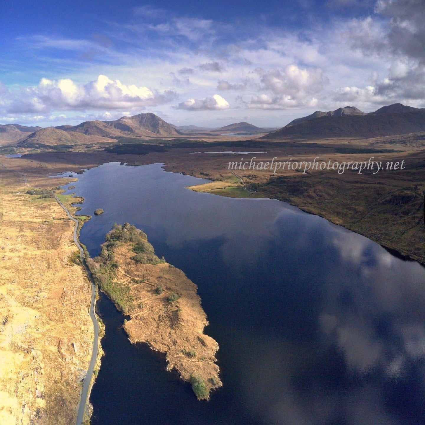 Lough Fee in Connemara