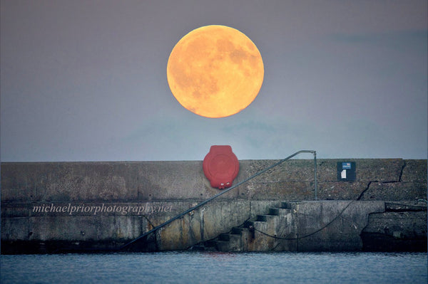 full moon at bullens bay