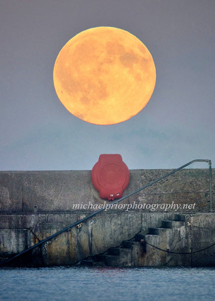full moon at bullens bay