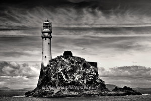 The Fastnet in black and white