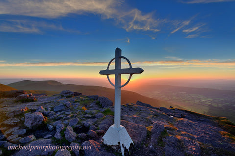 Galtee mountains sunset