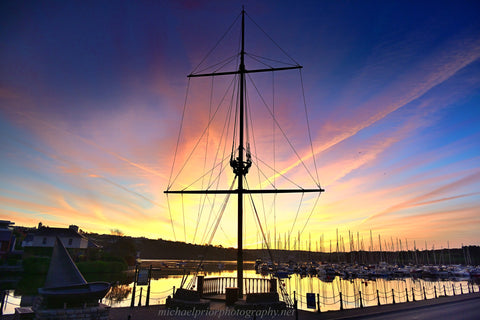 sunrise in Kinsale