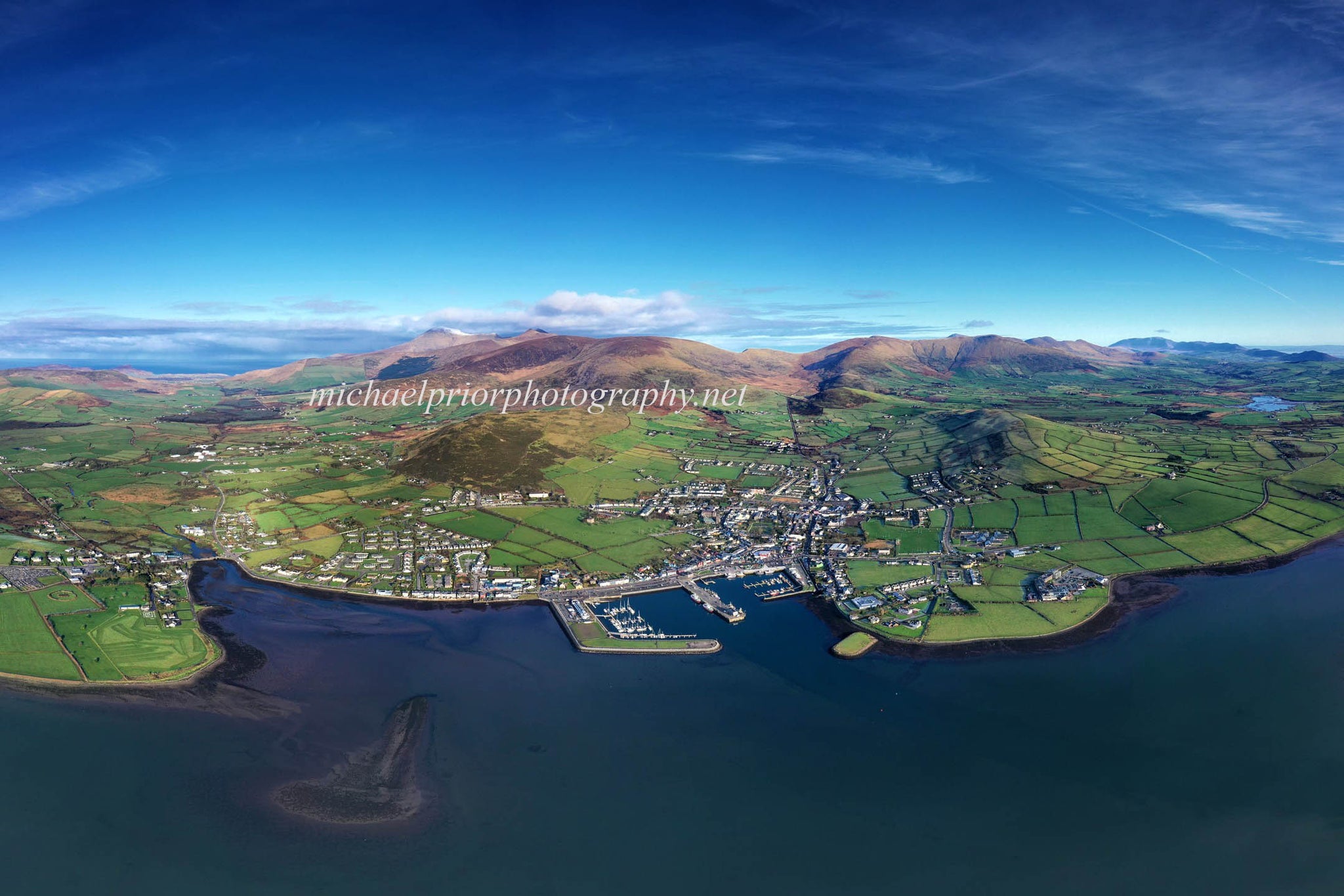 Dingle from the air