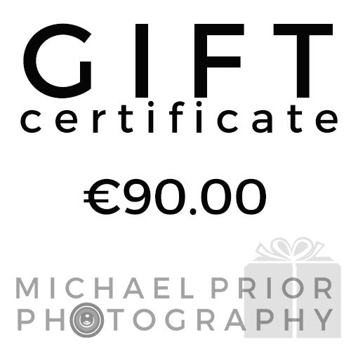 Gift Certificate - Michael Prior Photography 