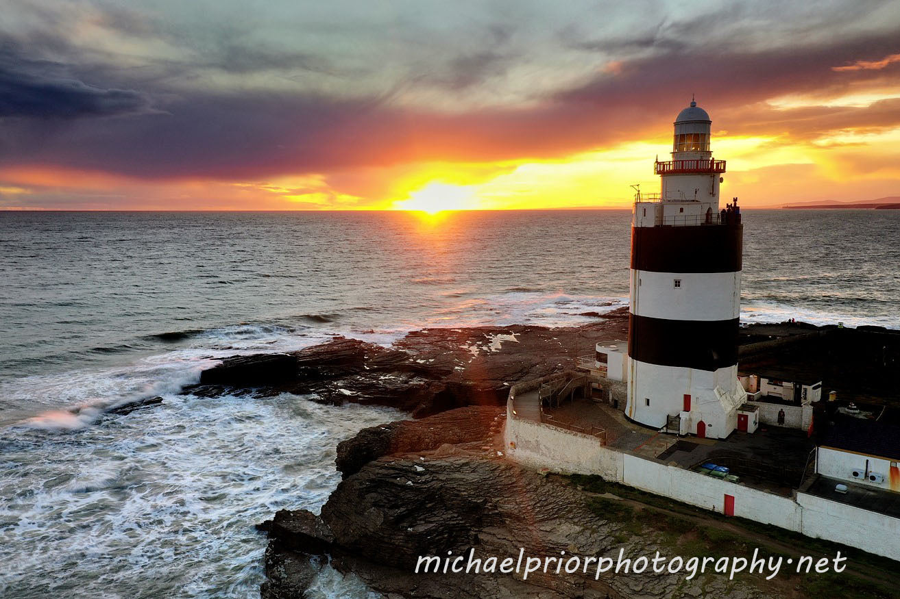 Hook head Lighthouse At Sunset