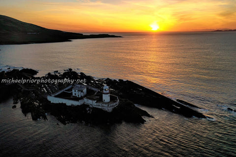 Sunset At Valentia Lighthouse