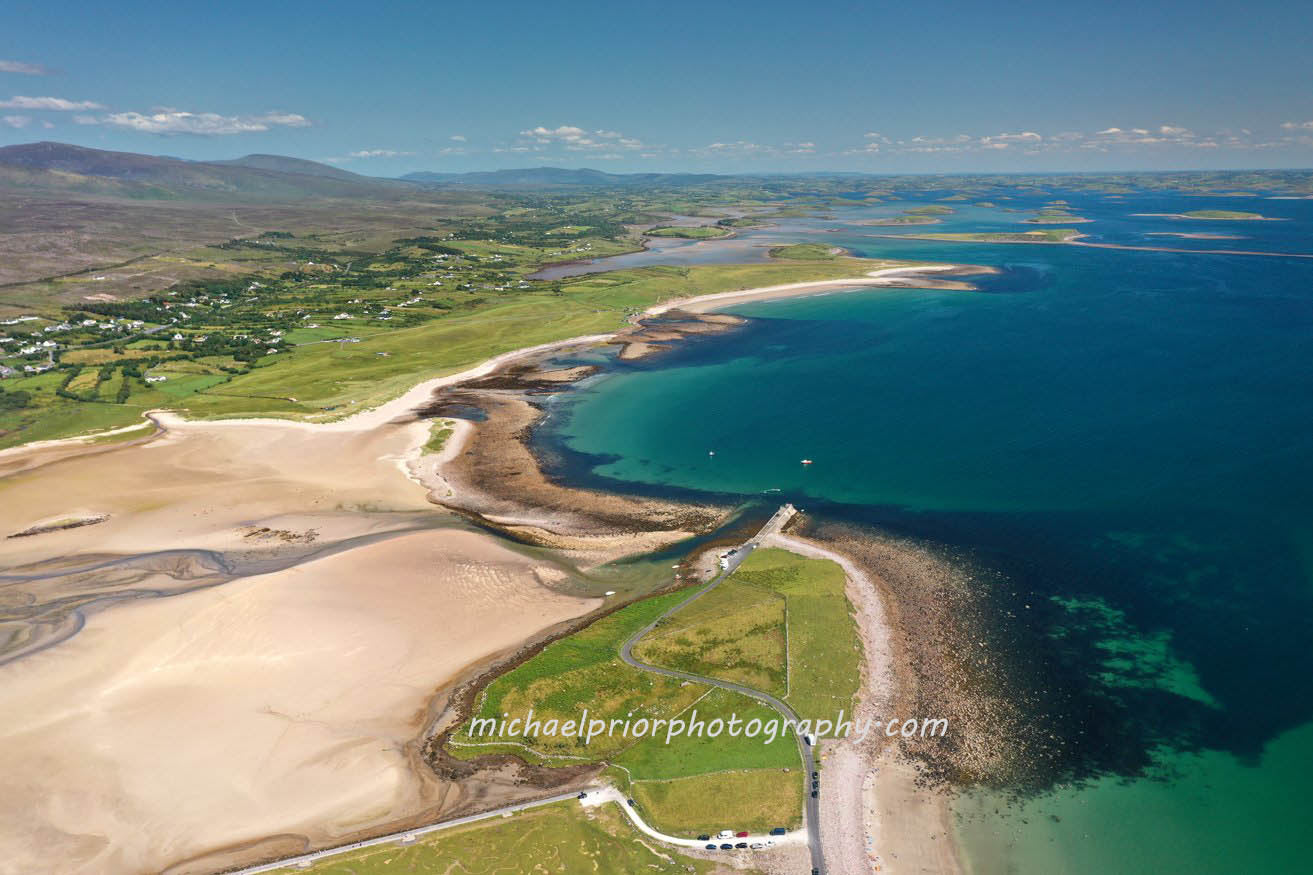 Mulranny Beach And Clew Bay In Co Mayo