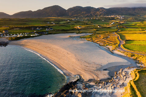 Ballydoegan beach at Allihies west Cork at sunset