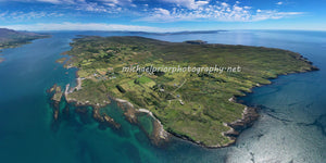 Bere island from the air