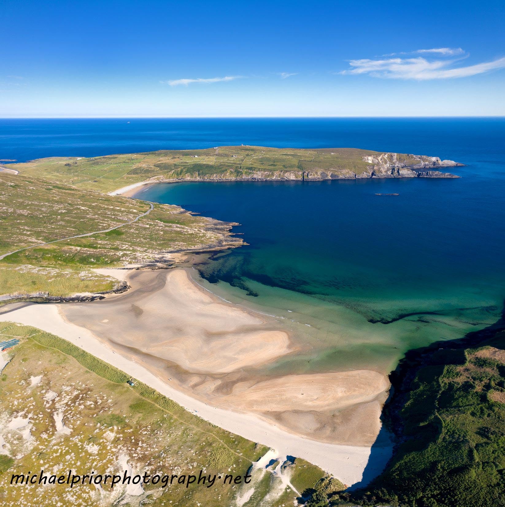 Barleycove from the air