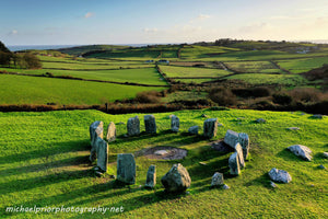 Drumbeg stone circle near Glandore in west Cork