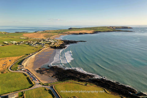 Looking down on Garretstown in Winter