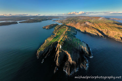 Baltimore beacon from the air