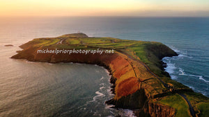 Looking out to the oldhead at sunrise