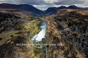 The Gap Of Dunloe from the air