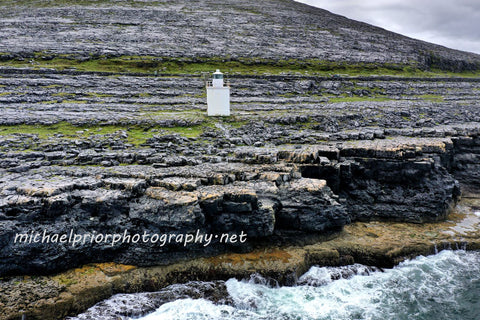 Blackhead lighthouse in the Burren Co Clare