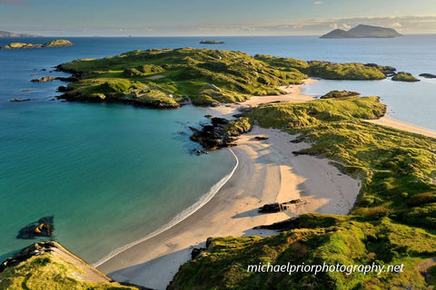 Derrynane in beautiful evening sunshine