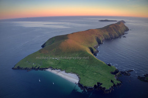 The great Blasket at sunset