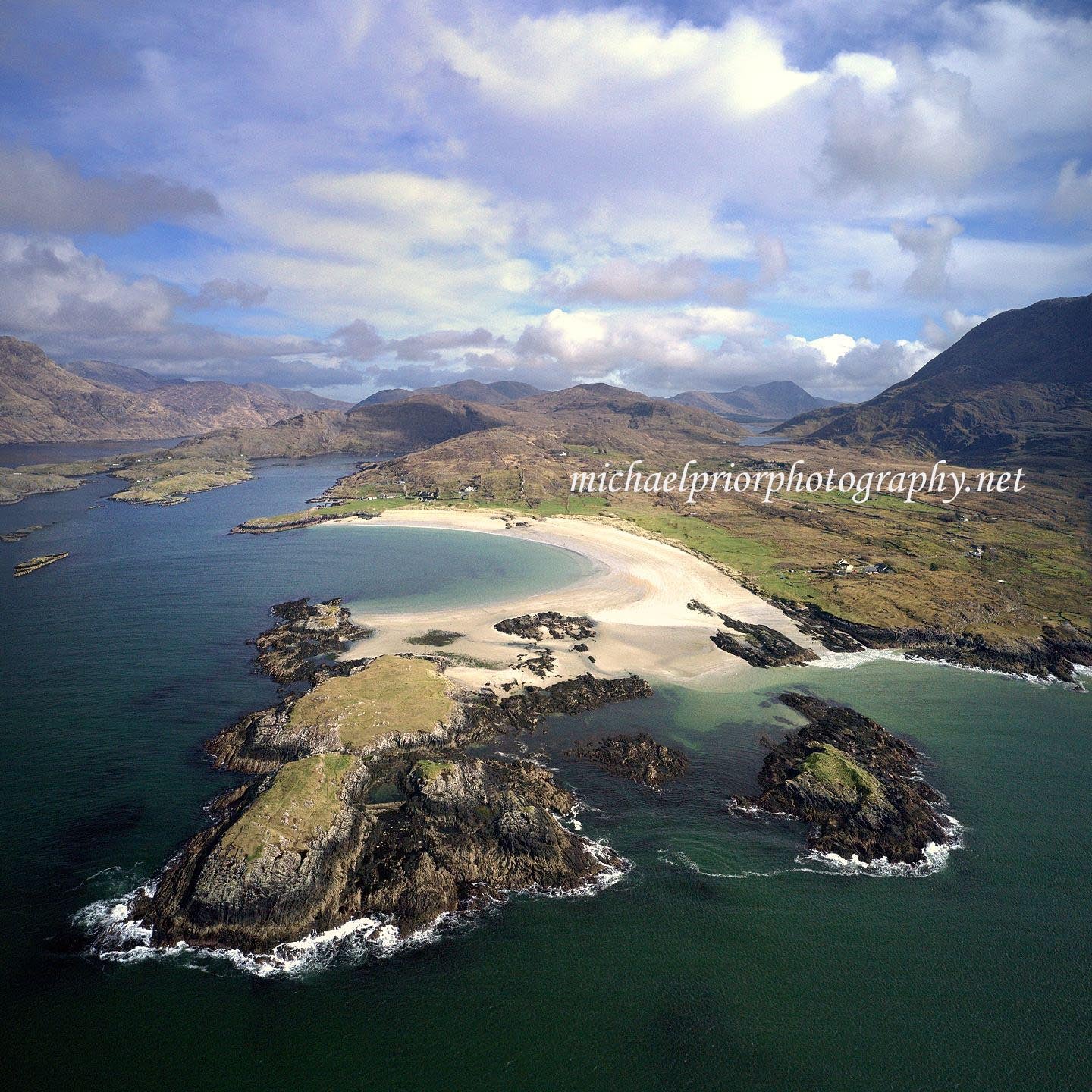Glassilaun beach in Connemara