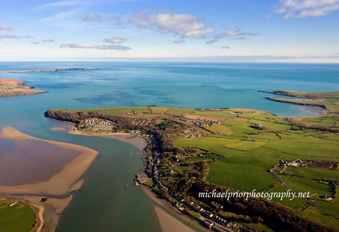 Courtmacsherry from the air