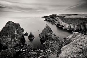 Nohoval Cove in Black and White