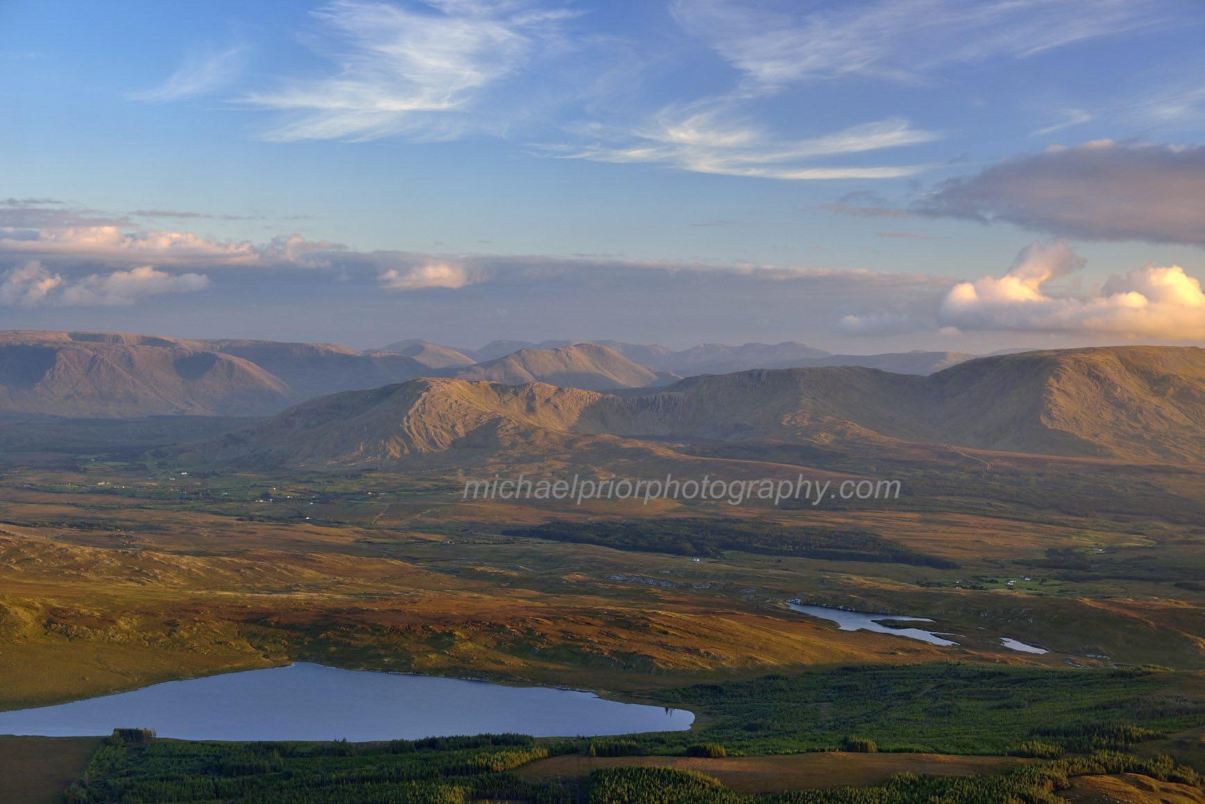The Connamara National Park In Autumn Sun - Michael Prior Photography 