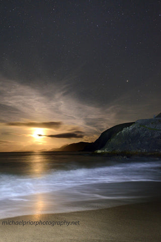 Coumeenole At Moonset - Michael Prior Photography 