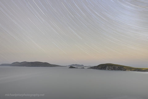 Star Scarred Sky Over The Balskets - Michael Prior Photography 
