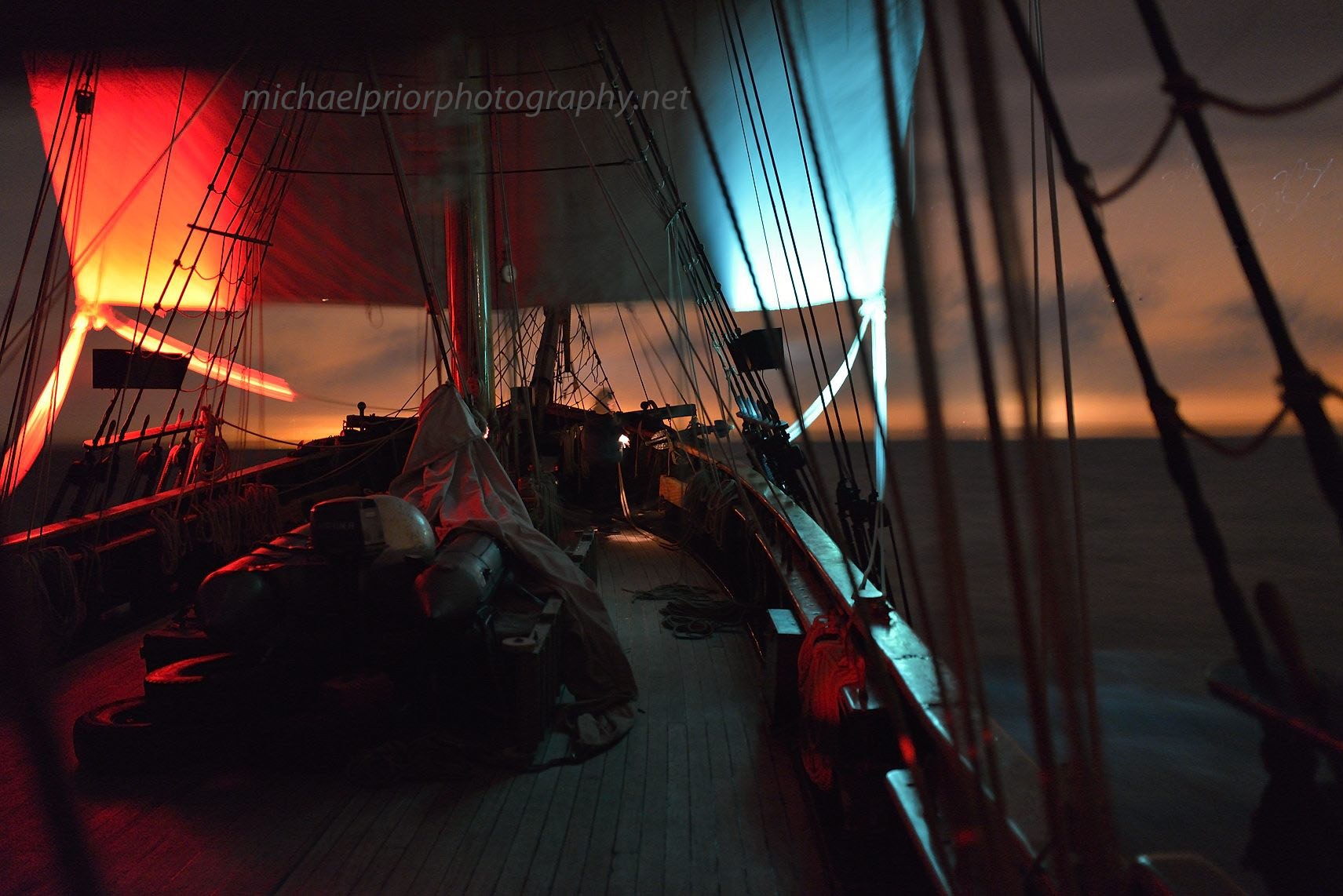 Sailing The Graveyard Shift - Michael Prior Photography 