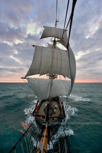 Sunset On The Earl Of Pembroke - Michael Prior Photography 