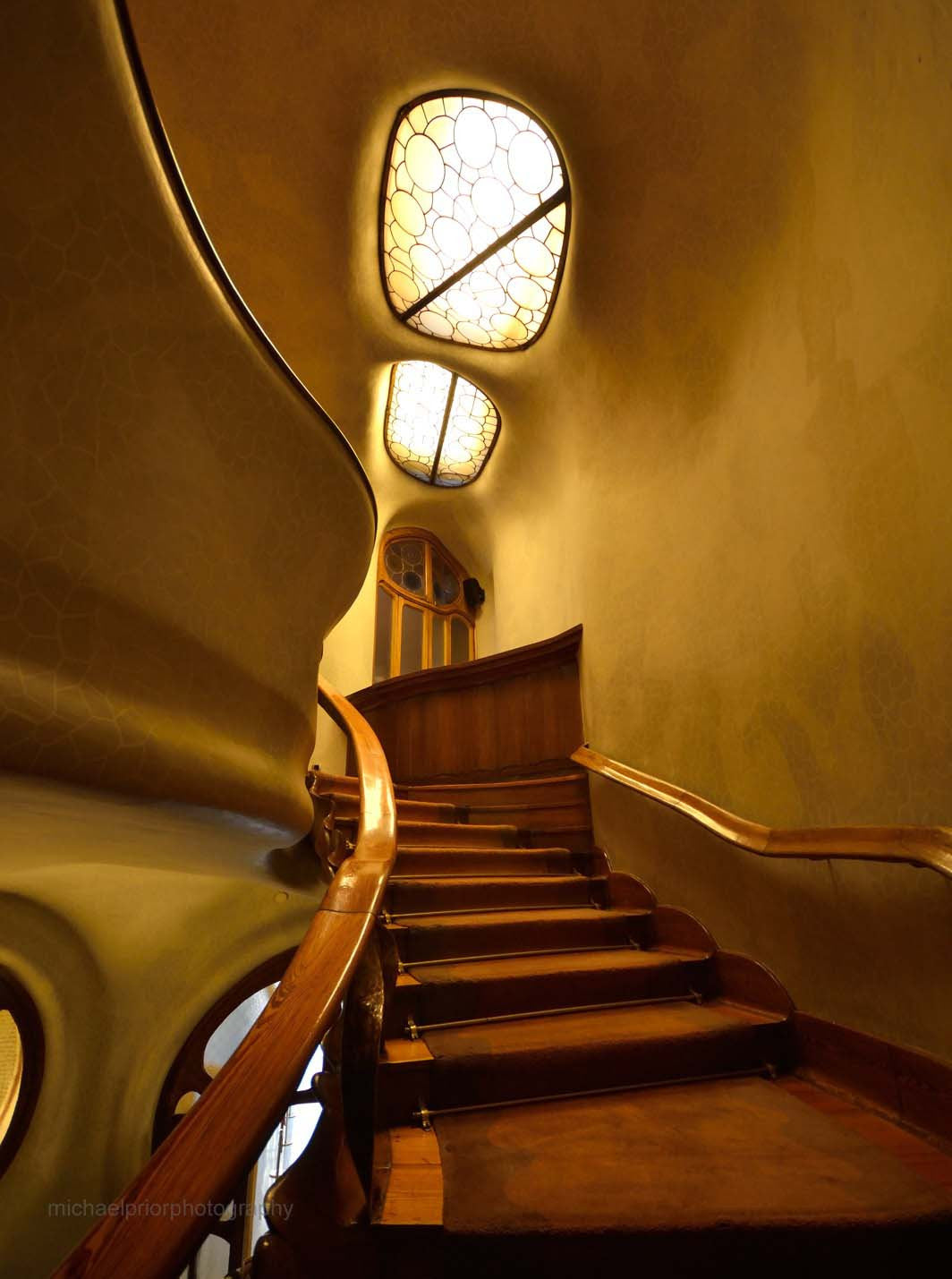 The Winding Stair - Casa Museu Gaudi - Michael Prior Photography 
