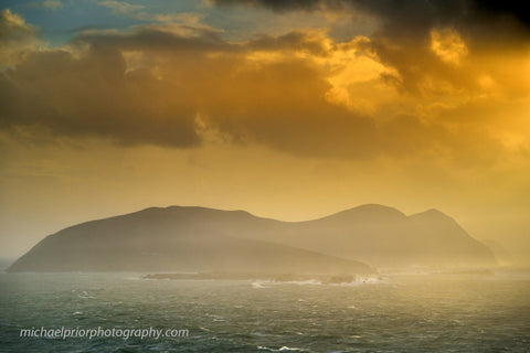 The Great Blasket Island In Sleahead Co Kerry