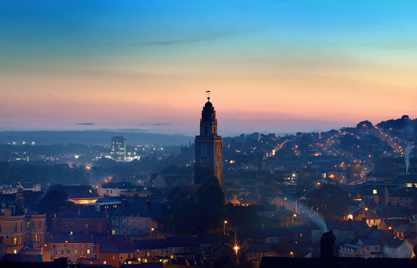 Cork City At Sunset - Michael Prior Photography 