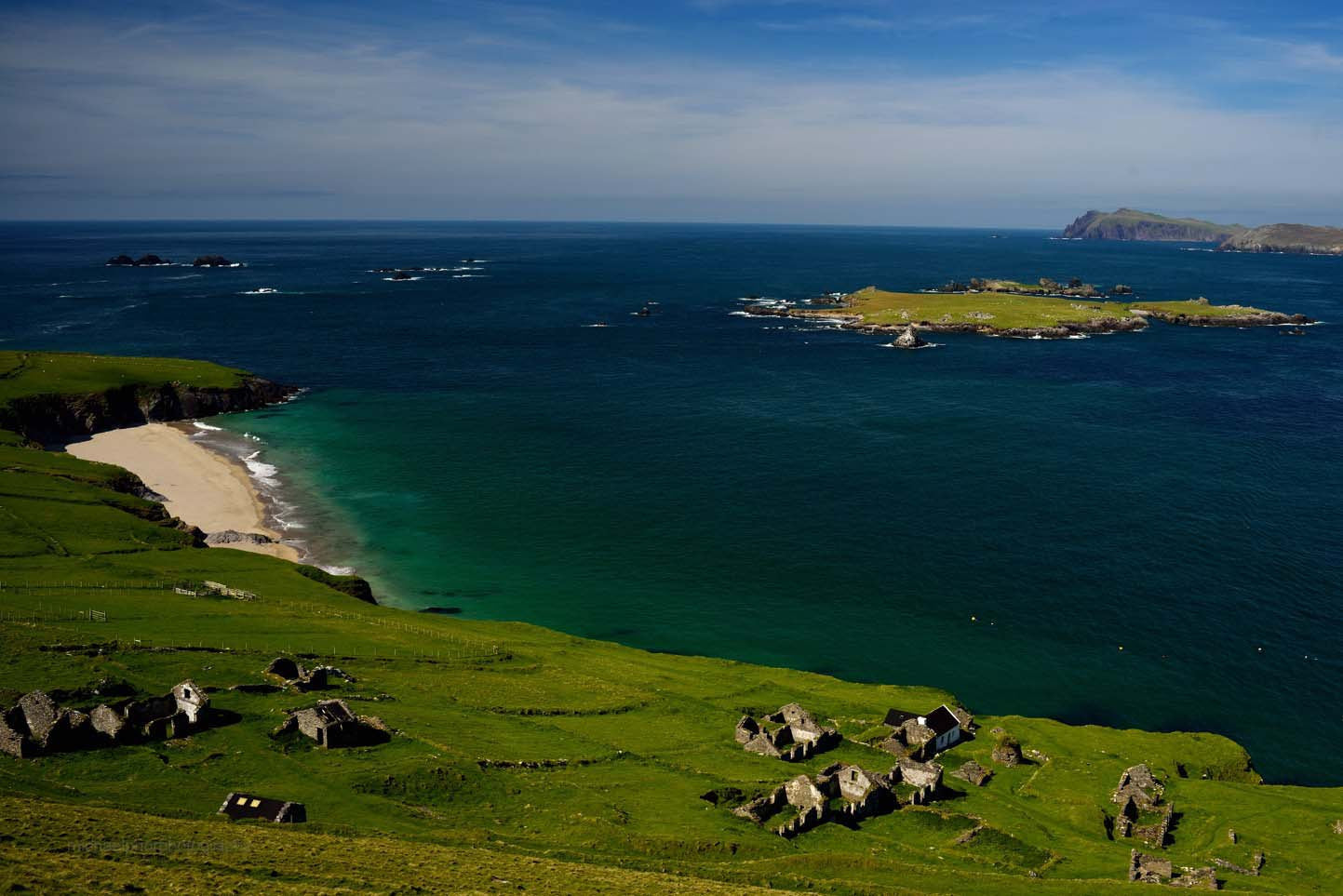 Abandoned Village On The Great Blasket Island - Michael Prior Photography 