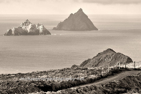 Country Road And The Skellig Islands