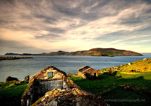 Abandoned Houses On The Blaskets - Michael Prior Photography 