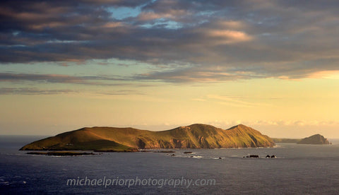 The Great Blasket In Late Summer Sunshine