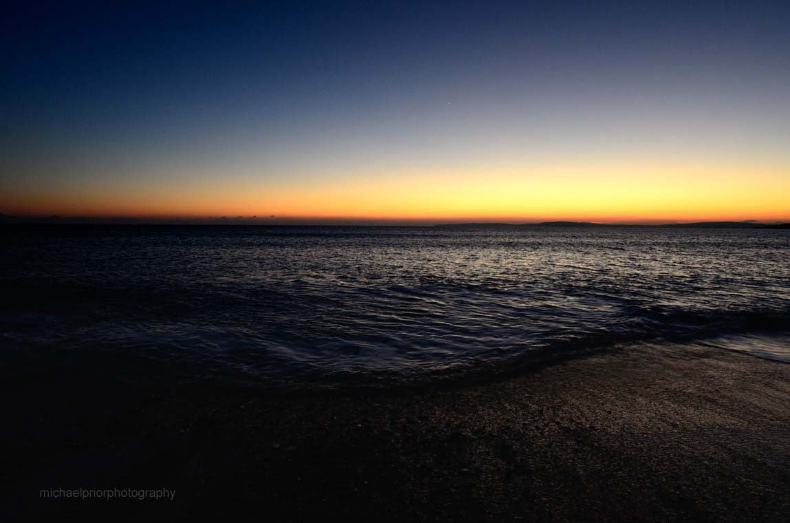 Shoreline At Sundown - Garrylucas - Michael Prior Photography 