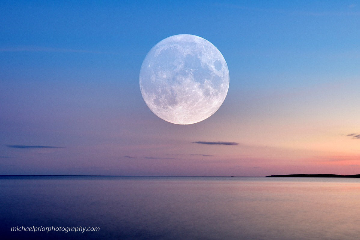 Super Moon In West Cork