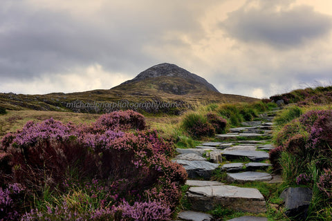 Diamond mountain in Connamara Co Galway - Michael Prior Photography 