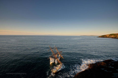 Stranded Astrid At Sunrise - Michael Prior Photography 