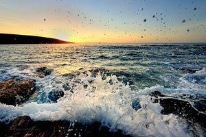 Sunrise Seaspray - Michael Prior Photography 