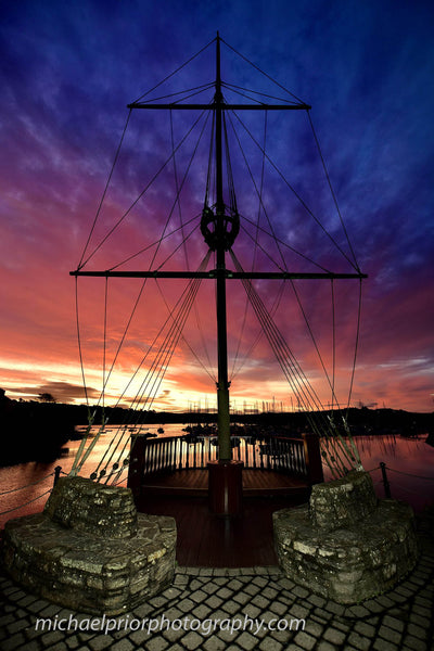 The Sunrise At Kinsale Marina - Michael Prior Photography 