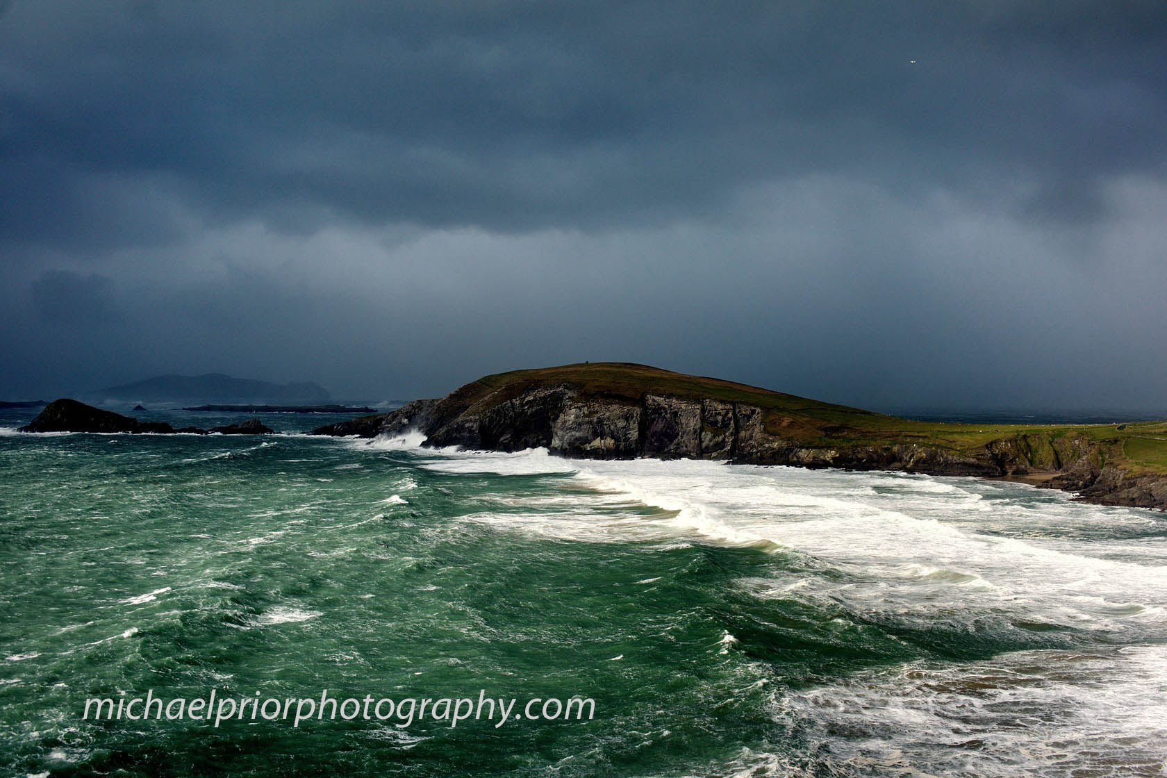 Sleahead, Dingle,Kerry In Hailstones And 130km Winds