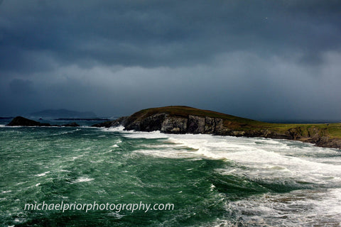 Sleahead, Dingle,Kerry In Hailstones And 130km Winds