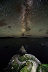 Dun Choain Pier Under The Milkyway - Michael Prior Photography 