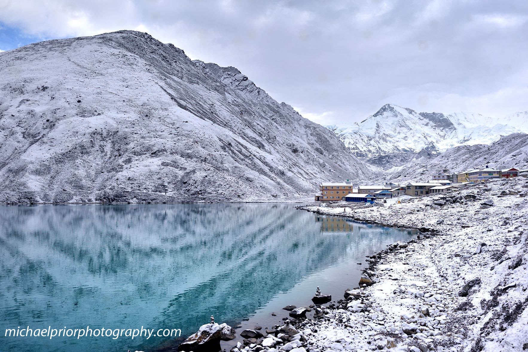 Gokyo after Snow