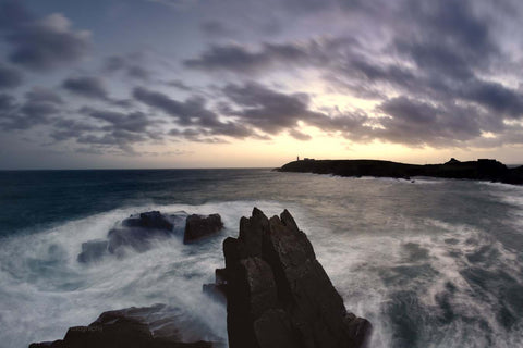 Swirling Sea And Rocks - Michael Prior Photography 